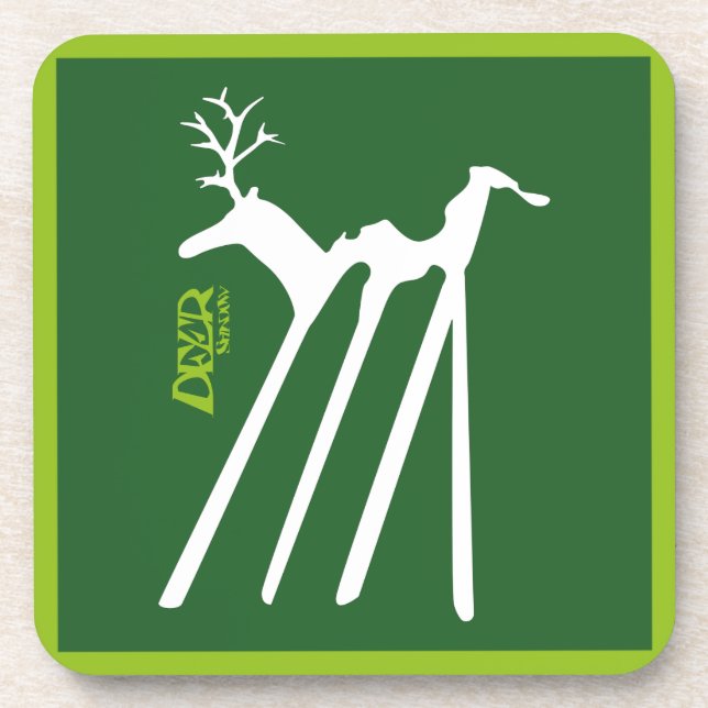 DESSOUS-DE-VERRE DEER SHADOW PIXELAT PAR MASANSER (Devant)