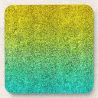Dessous-de-verre Dégradé de la Parties scintillant du lever de sole