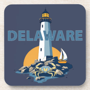 Dessous-de-verre Delaware, États-Unis d'Amérique