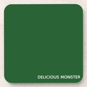 Dessous-de-verre Delicious Monster green color name
