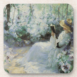 Dessous-de-verre Delicious Solitude by Frank Bramley, Vintage Art