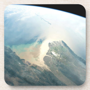 Dessous-de-verre Delta De La Rivière Irrawaddy En Birmanie (Myanmar