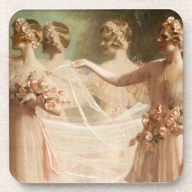 Dessous-de-verre Demoiselles d'honneur (Devant)