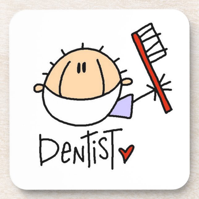 Dessous-de-verre Dentiste (Devant)