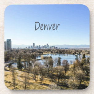 Dessous-de-verre Denver Ville et Montagnes Colorado