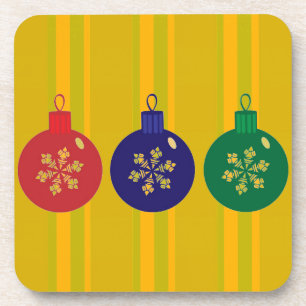 Dessous de verre des Baubles de Noël