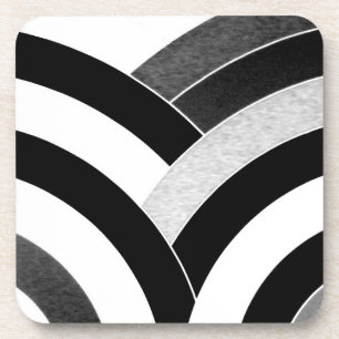 Dessous-de-verre des chevrons chic et design
