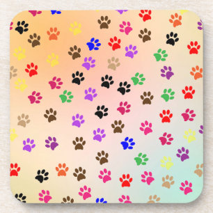 Dessous de verre des pattes