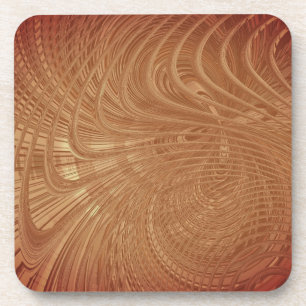 Dessous de verre des vagues Abstraites