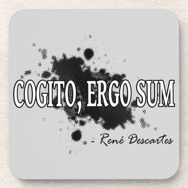 Dessous-de-verre Descartes (Devant)