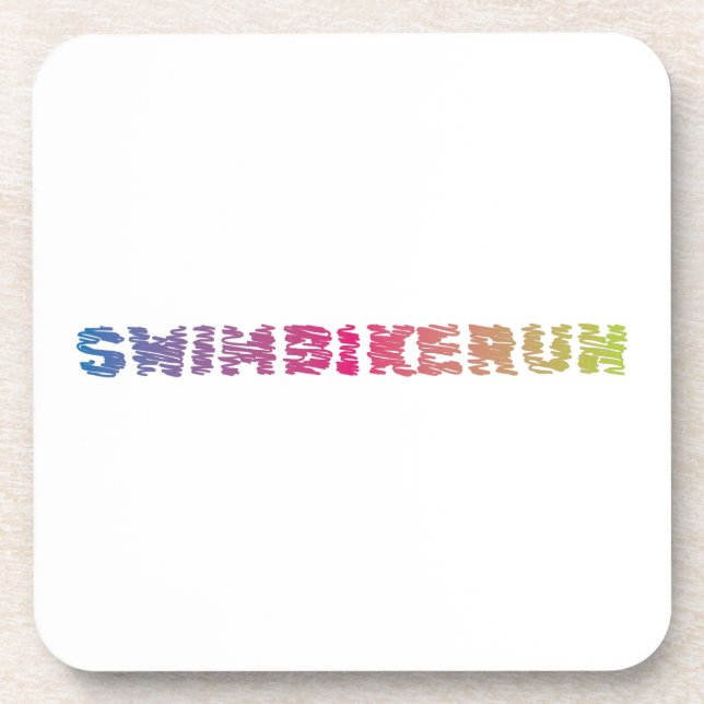 Dessous-de-verre Design Cool de triathlon (Devant)