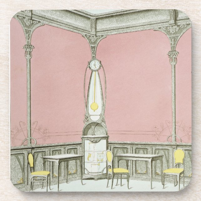 Dessous-de-verre Design d'intérieur pour une brasserie, (Devant)