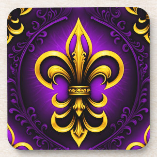 Dessous-de-verre Design Fleur De Lis