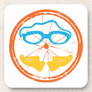 Dessous-de-verre Design fun Triathlon