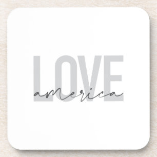Dessous-de-verre Design moderne, simple, chic, cool de Love America
