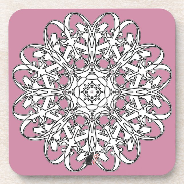 Dessous-de-verre Désir Octa Glyph Dawn (Devant)