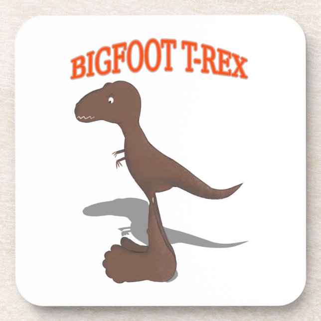 Dessous-de-verre Dessin T-Rex Bigfoot (Devant)