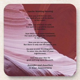 Dessous-de-verre Dessous de verre, Apache épousant la bénédiction,