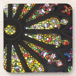 Dessous-de-verre Détail de vitrail 2