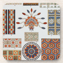 Détails de décoration Costume assyrien ancien
