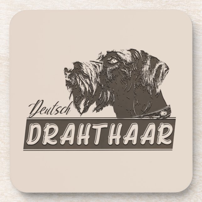 Dessous-de-verre Deutsch Drahthaar (Devant)