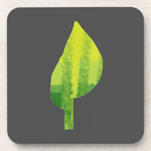 Dessous-de-verre Devenez écolo éco-feuille de la nature