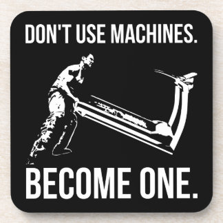Dessous-de-verre Devenez Une Machine - Dessin, Homme Forte, Tapis