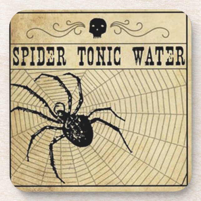 Dessous de verre d'Halloween Spider Tonic (Devant)