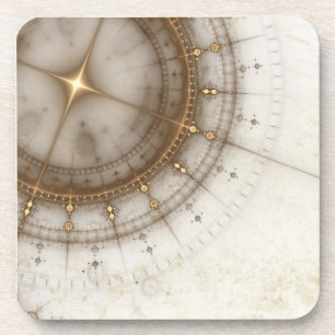 Dessous-de-verre Diagramme nautique antique, grunge