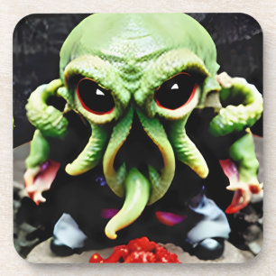 Dessous-de-verre Dîner avec Cthulhu