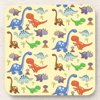 Dessous de verre Dino World en plastique
