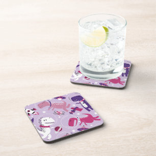 Dessous-de-verre Dinosaures de l'espace, Dinosaures mignons, Étoile