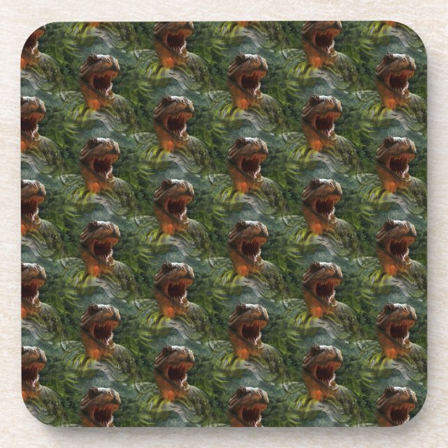 Dessous-de-verre dinosaures jurassiques (Devant)