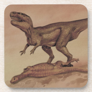 Dessous-de-verre Dinosaures Vintage, Carnivore Giganotosaurus