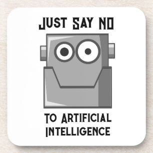Dessous-de-verre Disons Non à l'Intelligence Artificielle