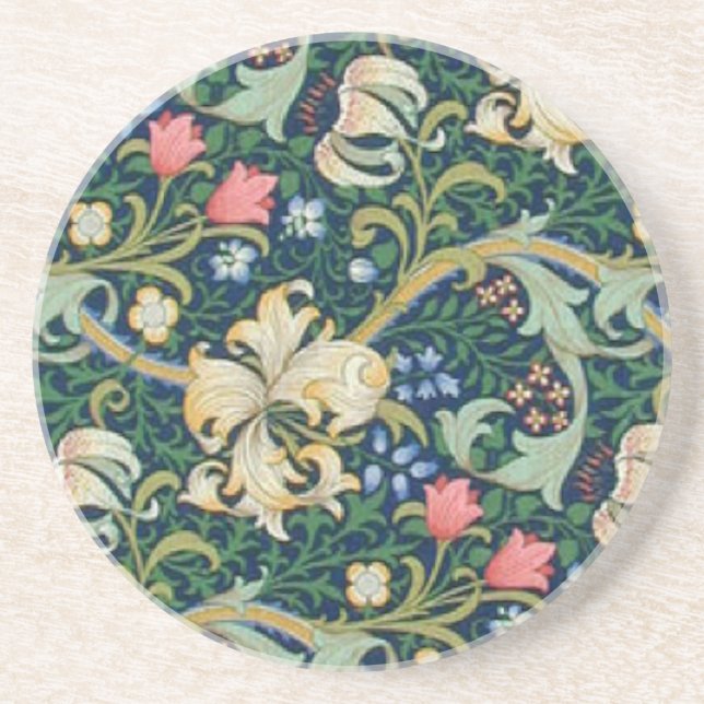 Dessous de verre d'or de lis (Devant)