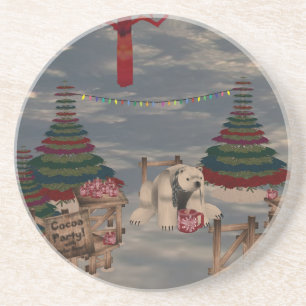 Dessous de verre d'ours polaire