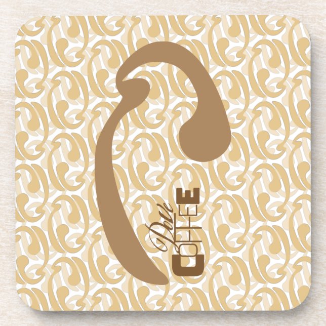DESSOUS-DE-VERRE DOVE COFFEE PIXELAT PAR MASANSER (Devant)