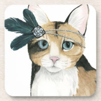 Downton Cat | Bejeweled With Feathers