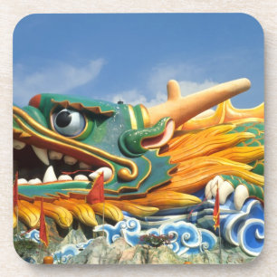 Dessous-de-verre Dragon célèbre à Haw Par Villa à Singapour Asie