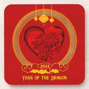 Dessous-de-verre Dragon Heart, Année du Dragon