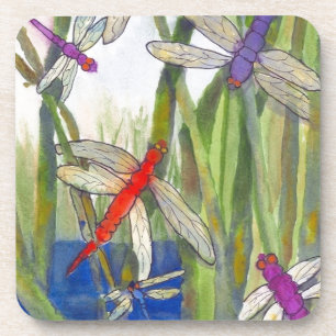 Dessous-de-verre Dragonflies été
