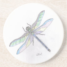 DESSOUS DE VERRE DRAGONFLY