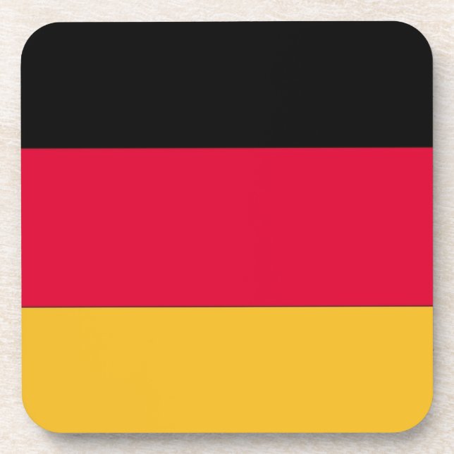 Dessous-de-verre Drapeau allemand (Devant)