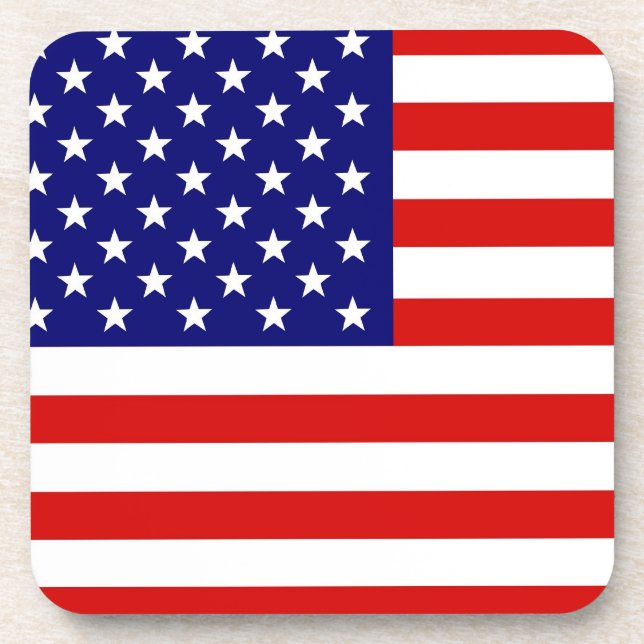 Dessous-de-verre Drapeau américain (Devant)