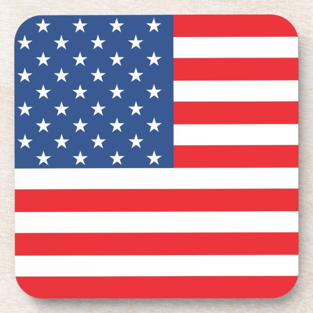 Dessous-de-verre Drapeau américain (Devant)