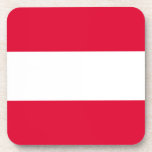 Dessous-de-verre Drapeau Autriche<br><div class="desc">Drapeau de l'Autriche</div>