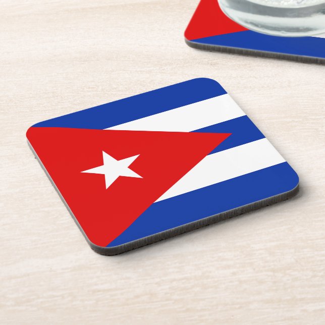 Dessous-de-verre Drapeau Cuba (Côté gauche)
