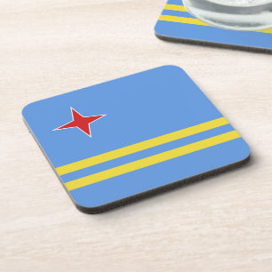 Dessous-de-verre Drapeau d'Aruba