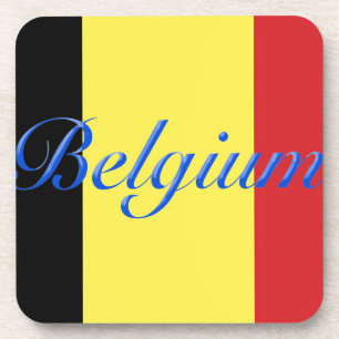 Dessous-de-verre Drapeau de Belgique